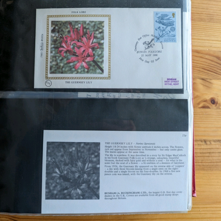 50p each 2x Stamp First Day of Issue 1981 Folklore covers - sorry, no coins in this ad