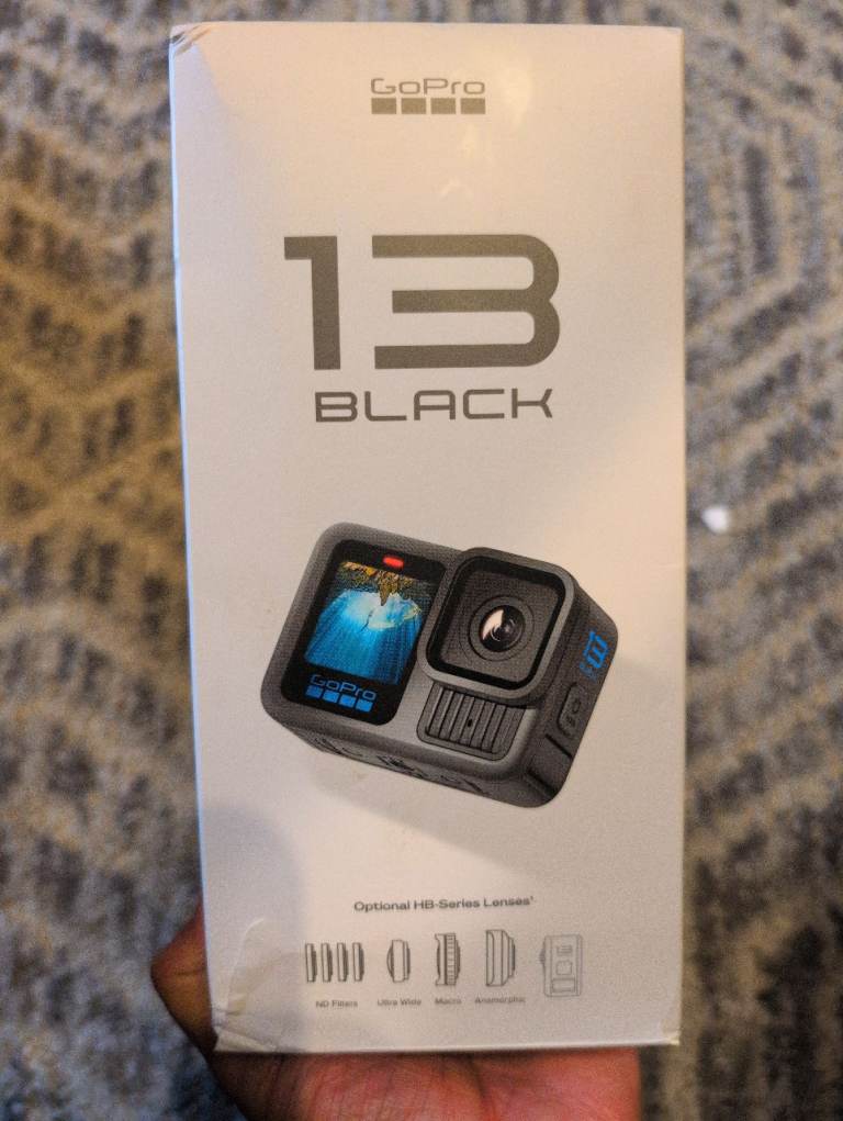 GoPro HERO13 Black - Waterproof Action Camera with 5.3K60 Video