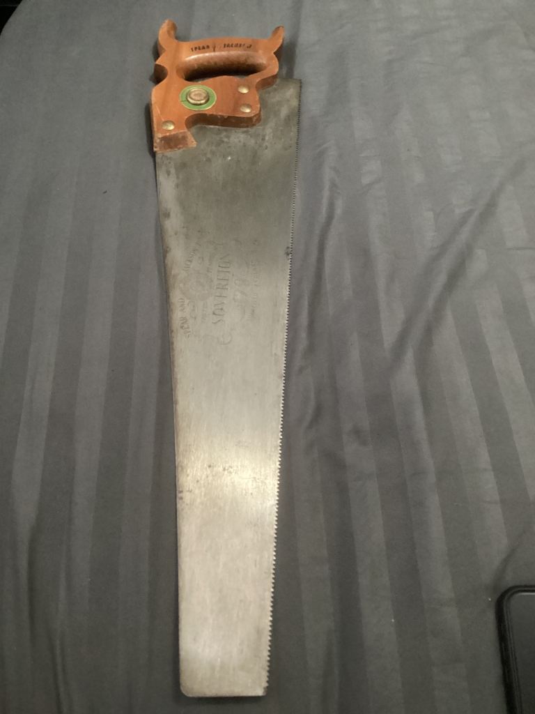 Spear and Jackson sovereign 22” panel saw