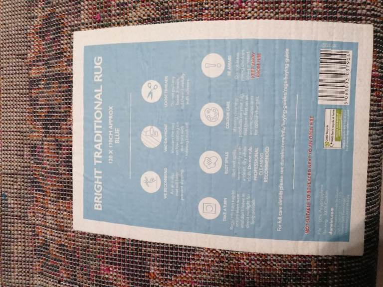 Traditional Rug 120x170 cm