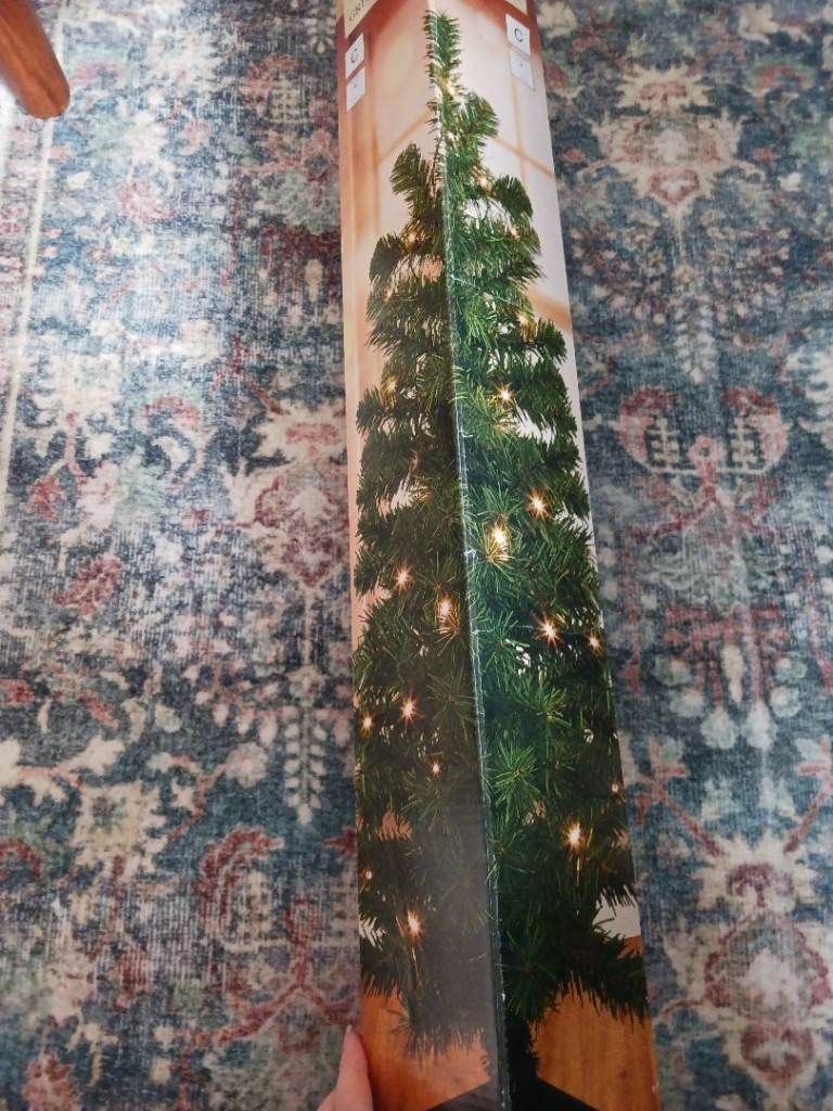 3ft Christmas tree with storage box