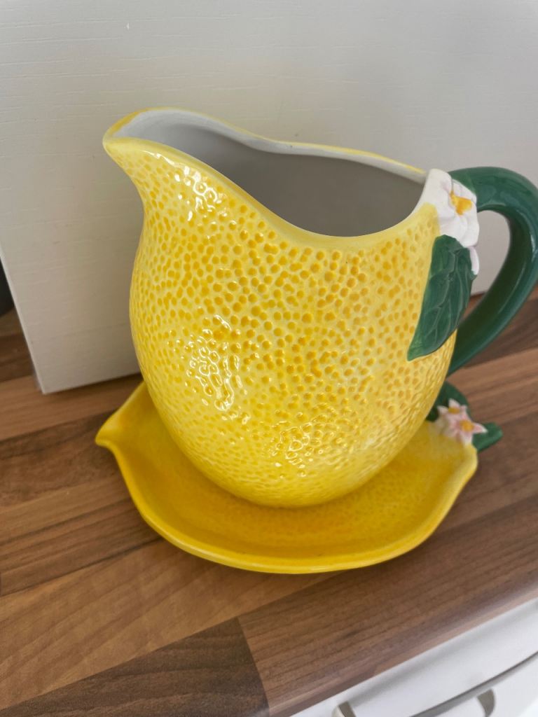 Lemon Jug / Plate 