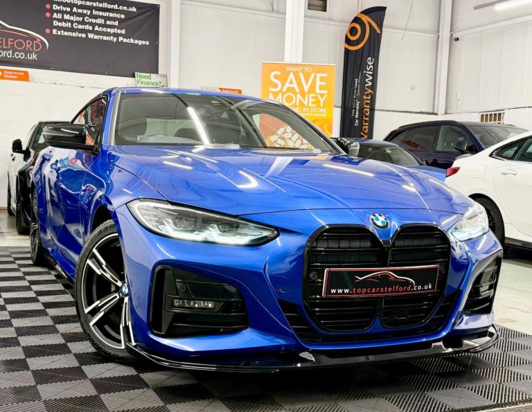 2022 BMW 4 Series 2.0 420d MHT M Sport Auto Euro 6 (s/s) 2dr COUPE Diesel/Electric Hybrid Automatic