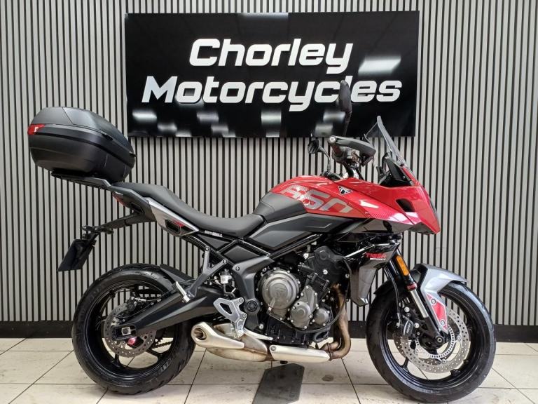 2023 Triumph Tiger 660 3020 miles adventure tourer 1 owner