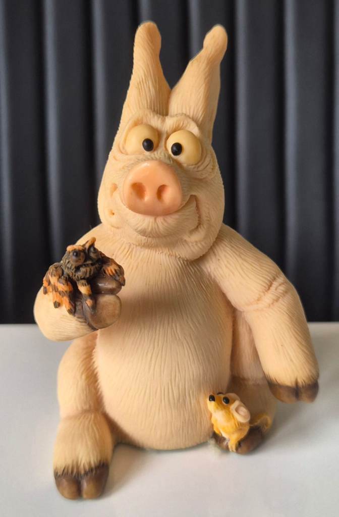 "Piggin' Phobia" figurine