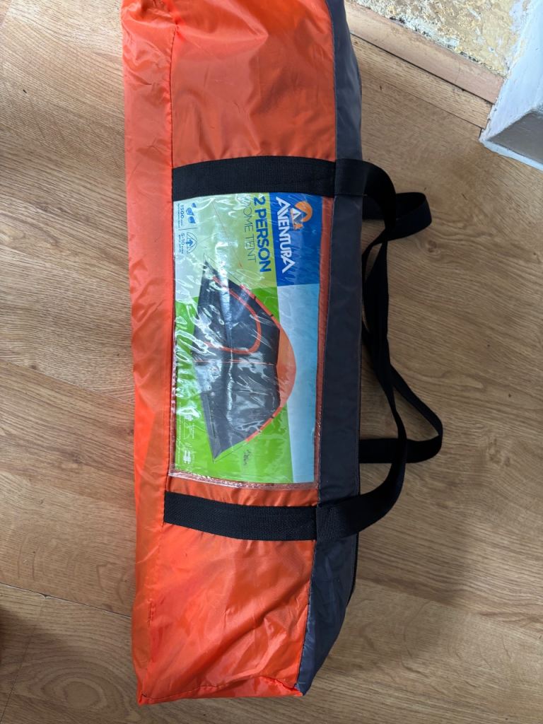 Aventura 2 Person Tent - Orange, Almost New