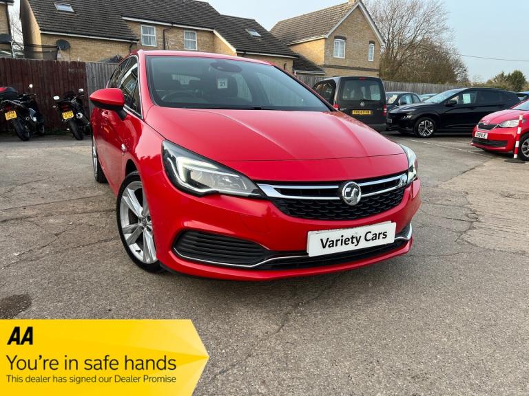 2017 Vauxhall Astra 1.4T 16V 150 SRi Vx-line 5dr HATCHBACK Petrol Manual