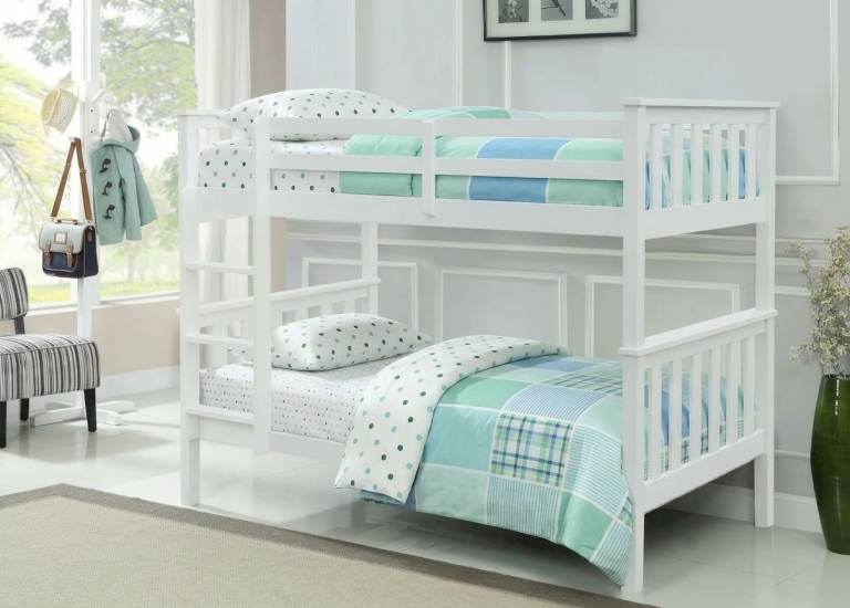 20% FLAT OFF - Single Bunk Bed Frame With or Without Mattress Brand New Cash On Delivery Order Now