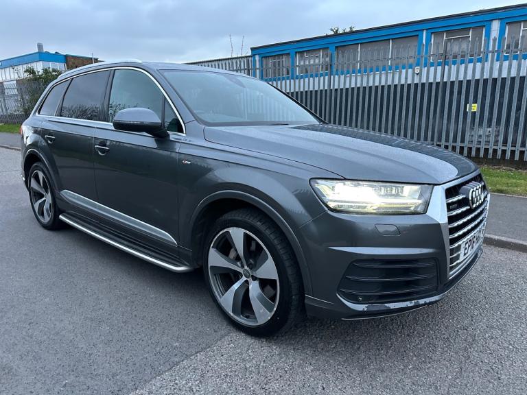 2016 Audi Q7 3.0 TDI Quattro S Line 5dr Tip Auto 4x4 Diesel Automatic