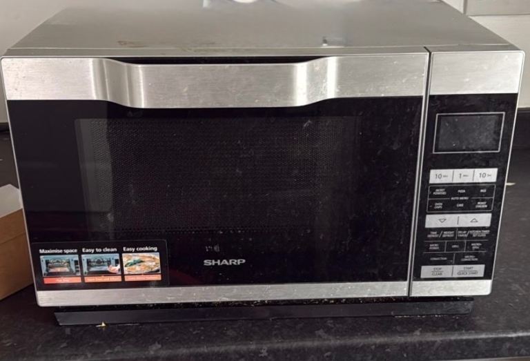 Sharp R861SLM 3 in 1 microwave/oven/grill