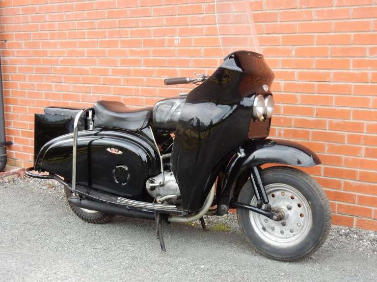 DMW Deemster 249cc 1964 EX POLICE BIKE - XJT 574B