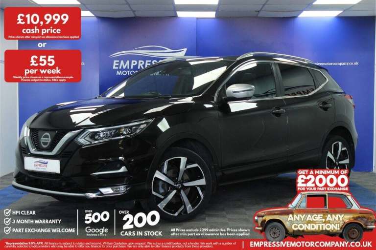 2018 68 NISSAN QASHQAI 1.5 DCI TEKNA+ SUV 5DR DIESEL MANUAL EURO 6 (S/S) (110 PS