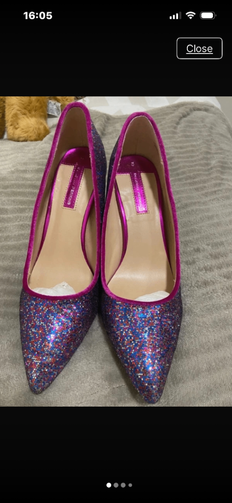 SIZE 5 Dolcis Glitter heels Multicoloured, 
