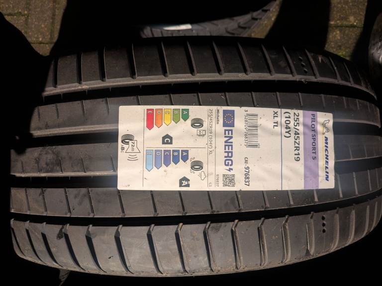 Brand new tyres 