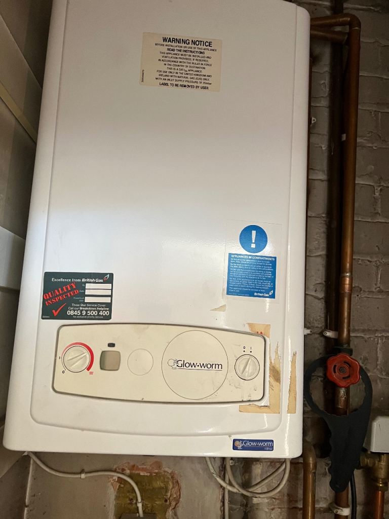 Glow Warm 18HXI Central heating Boiler With Flue