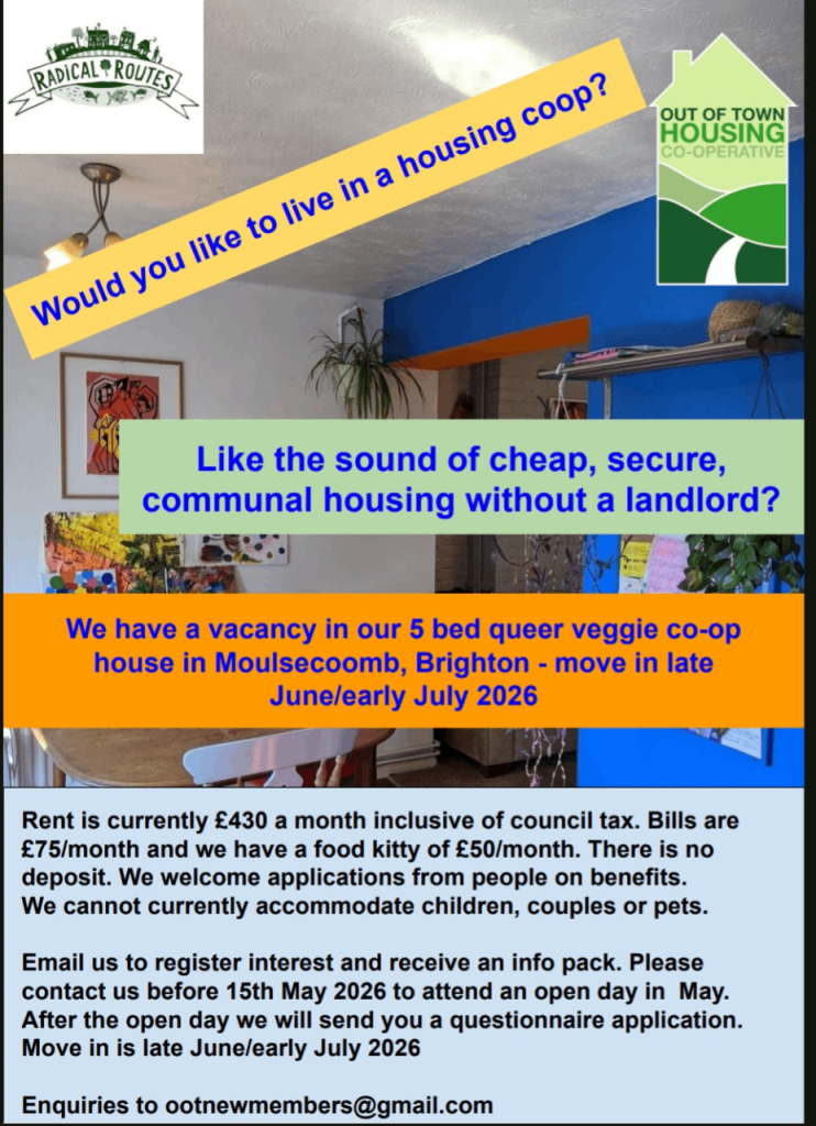 Single occupancy room in housing Coop