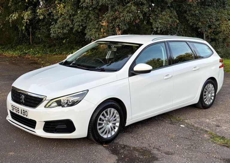 68reg Peugeot 308 Estate 1.6 Diesel Mot September 2027 Full Service History 
