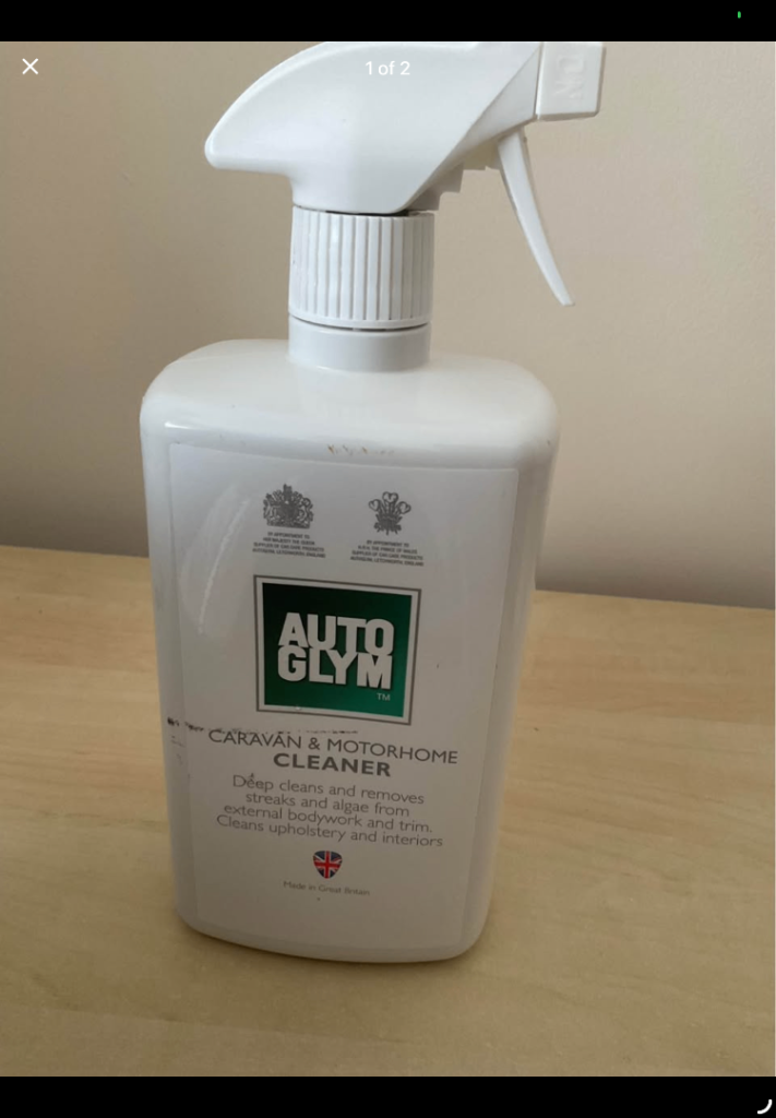 Auto Glym caravan and motorhome cleaner