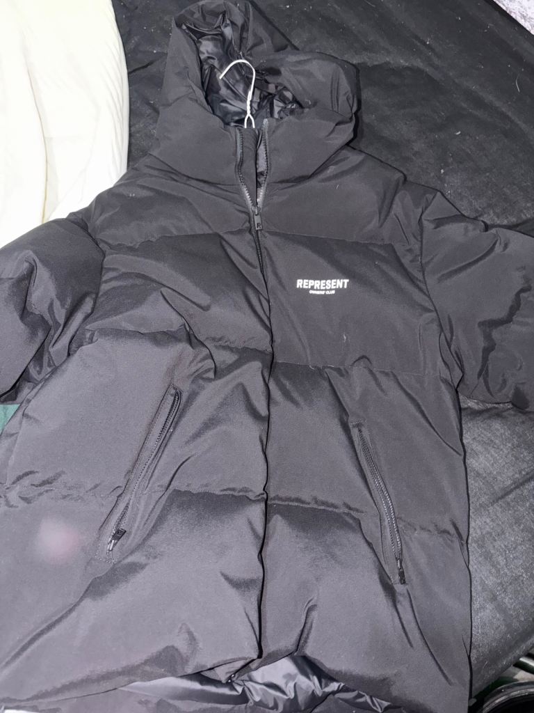 image for Brand new men’s represent puffer jacket with tags 