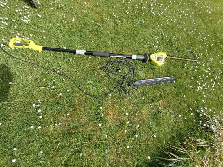 Ryobi rpt4045 long reach electric hedge cutter trimmer