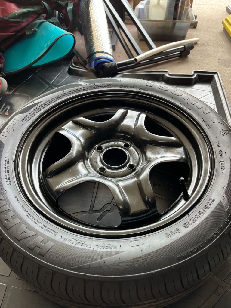 Dacia Stepway 2017 unused spare wheel and rim. 