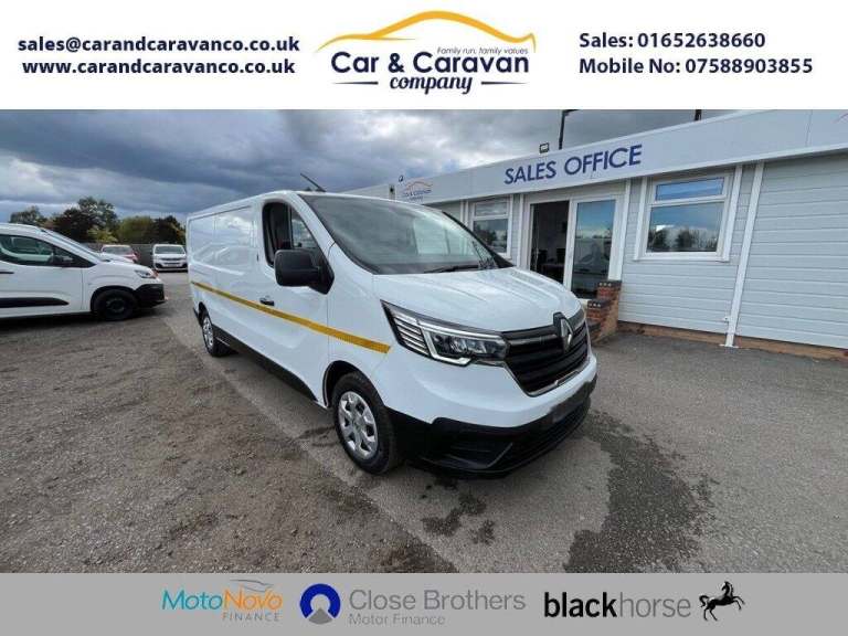 2023 23 RENAULT TRAFIC 2.0 DCI BLUE SL30 START PANEL VAN 5DR DIESEL MANUAL L1 H1