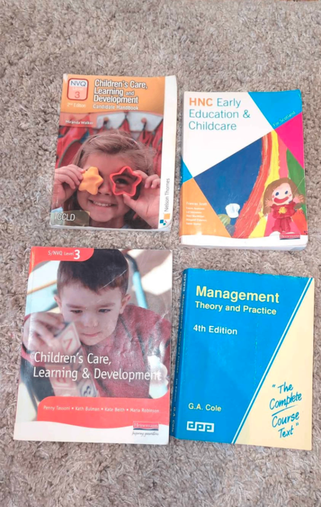 Childcare apprenticeship books 