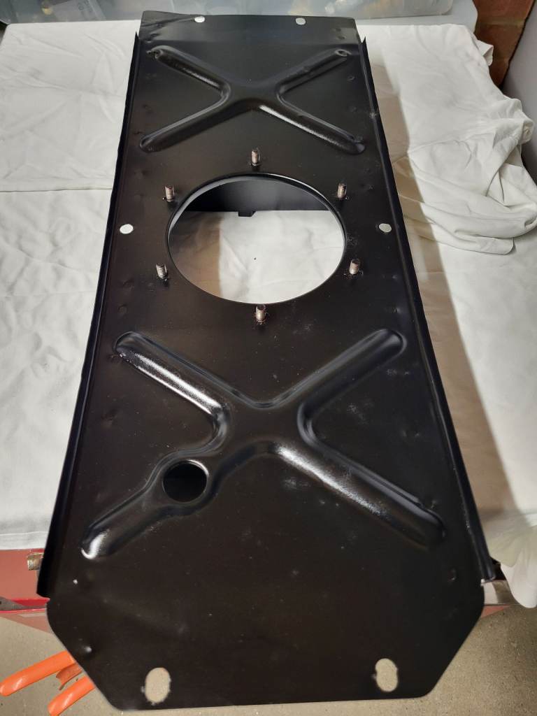 Original Classic E Type Jaguar 3.8/4.2L Sump Baffle Plate.