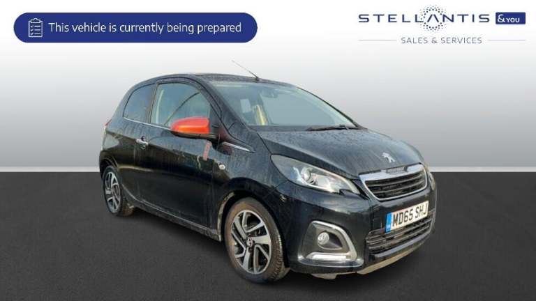 2015 Peugeot 108 1.2 PureTech Roland Garros Top! 3dr Petrol Manual Euro 6 (82 ps) Hatchback Petro...