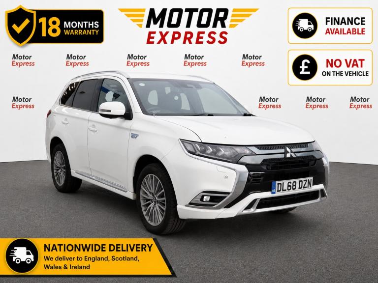 2019 Mitsubishi Outlander 2.4 PHEV 4hs 5dr Auto ESTATE Petrol Parallel Phev Automatic
