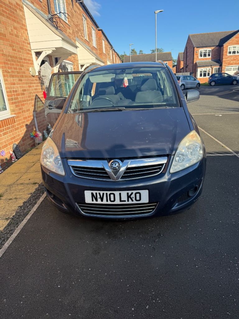 Vauxhall, ZAFIRA, MPV, 2010, Manual, 1598 (cc), 5 doors