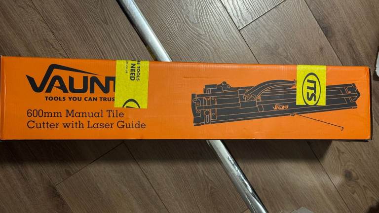 Vaunt 600mm Manual Tile Cutter with Laser Guide