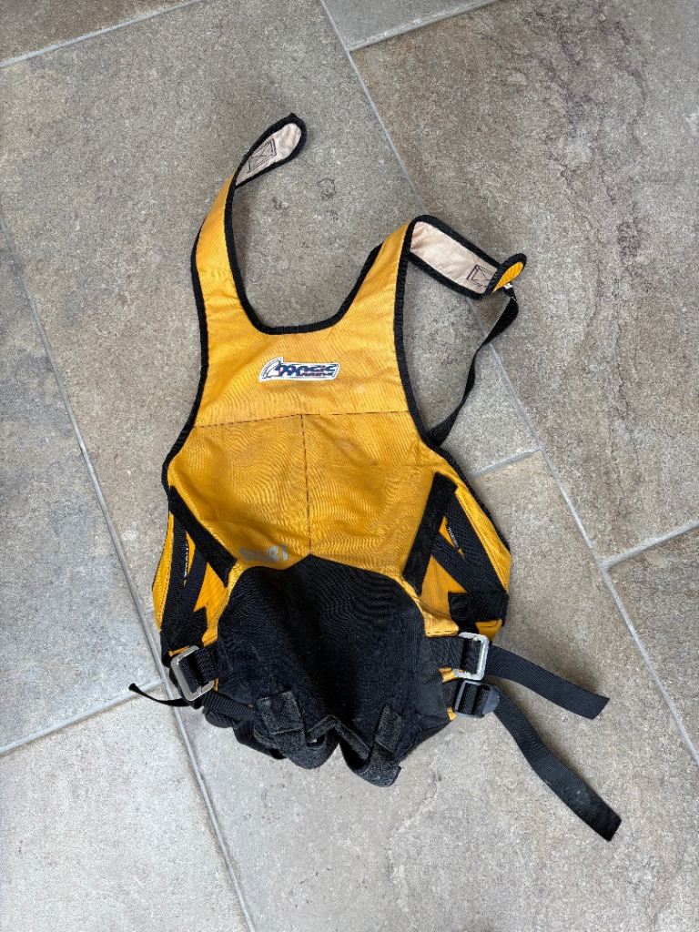 Magic Marine M/L Yellow Sailing Trapeze Harness