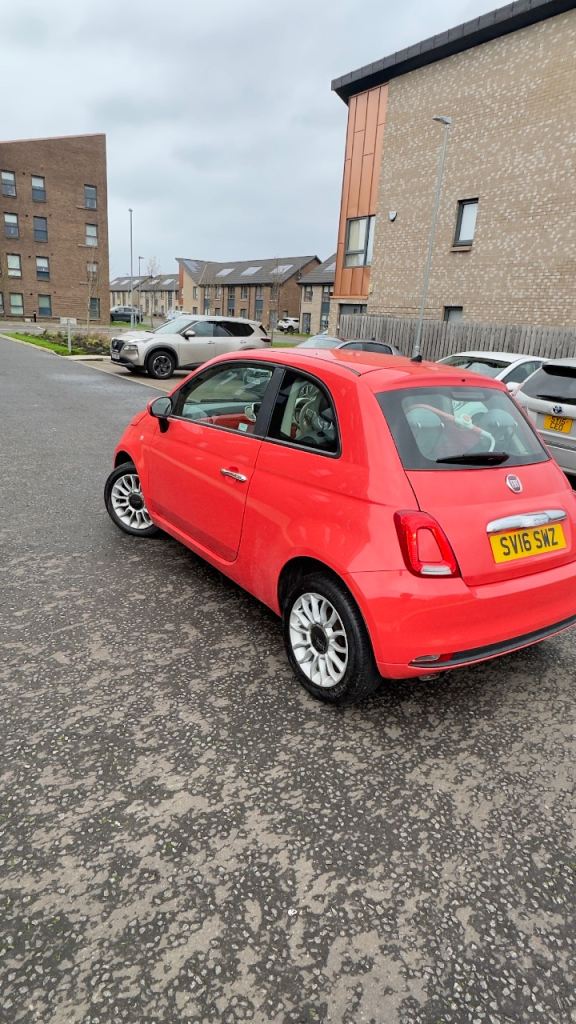 Fiat, 500, Hatchback, 2016, Manual, 1242 (cc), 3 doors