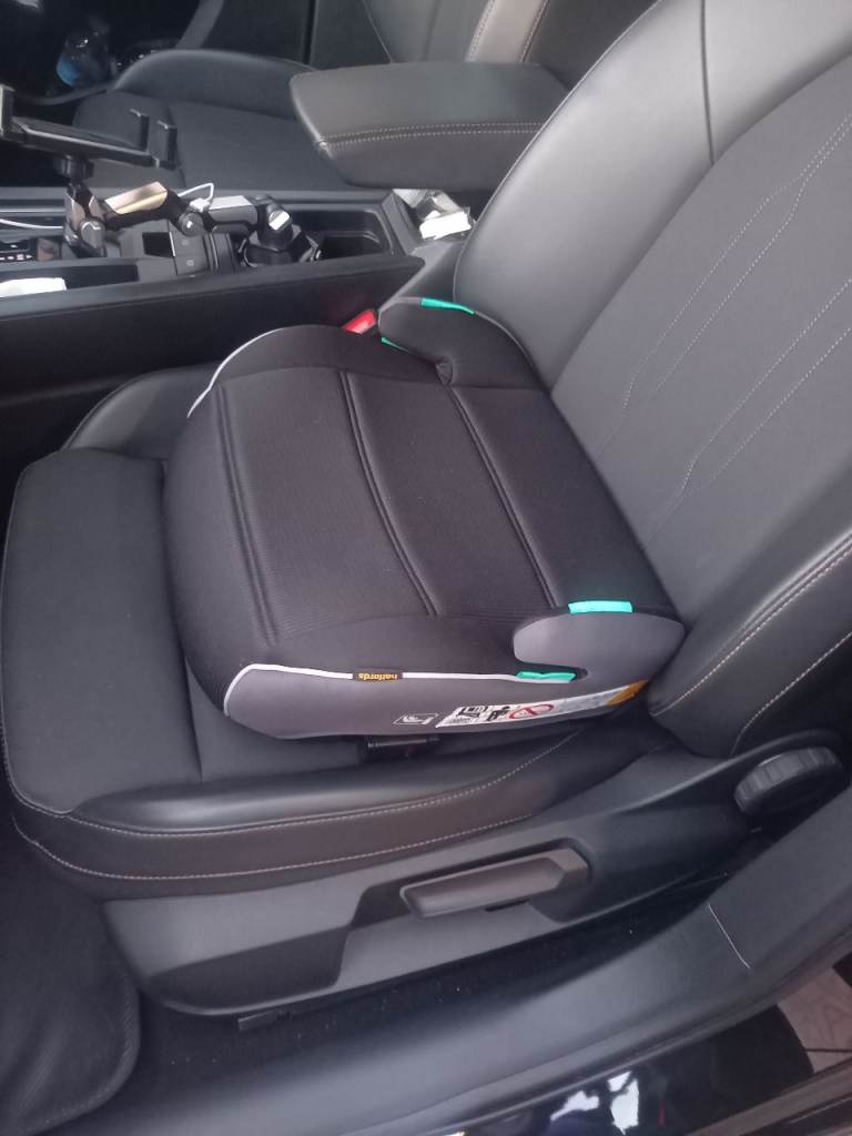 Isofix booster seat brand new black 