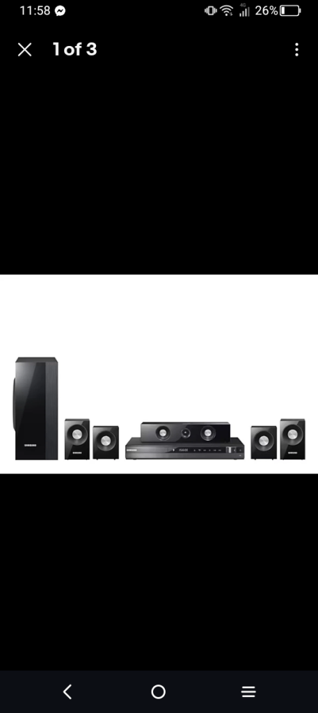SAMSUNG BLUETOOTH BLUE RAY HD SURROUND SOUND SYSTEM 