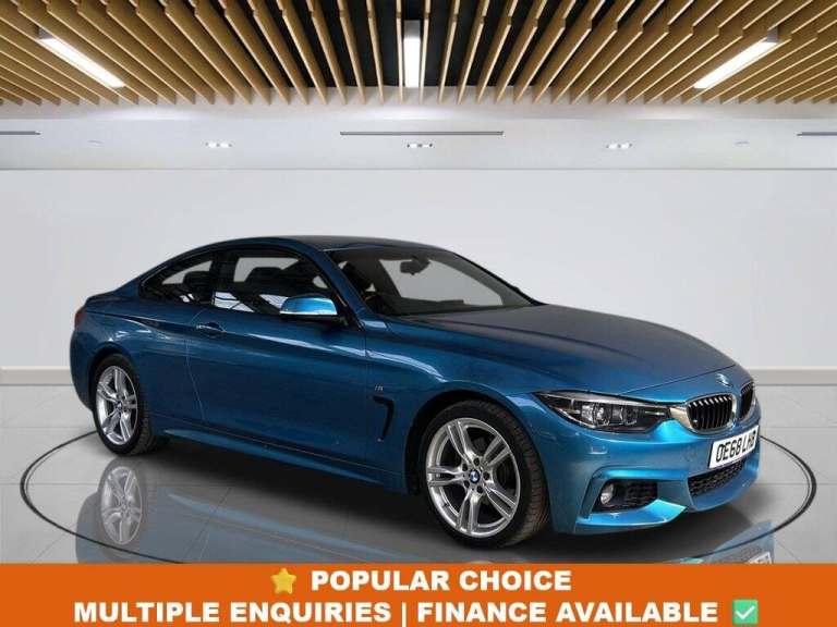 2018 BMW 4 Series 2.0 420i GPF M Sport Coupe 2dr Petrol Manual Euro 6 (s/s) (184 ps) Coupe Petrol...