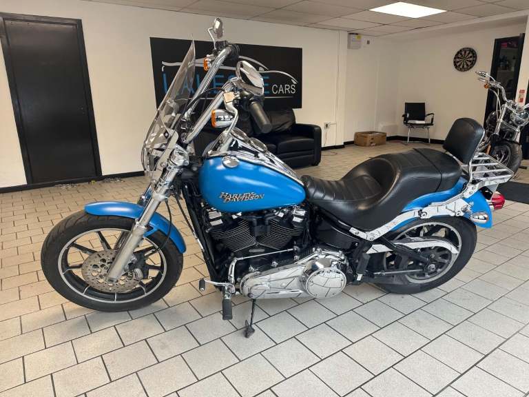 HARLEY-DAVIDSON SOFTAIL FXLR Low Rider Blue Manual Petrol 2018