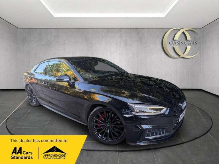 2018 Audi A5 2.0 TFSI S line S Tronic quattro Euro 6 (s/s) 2dr Coupe Petrol Automatic