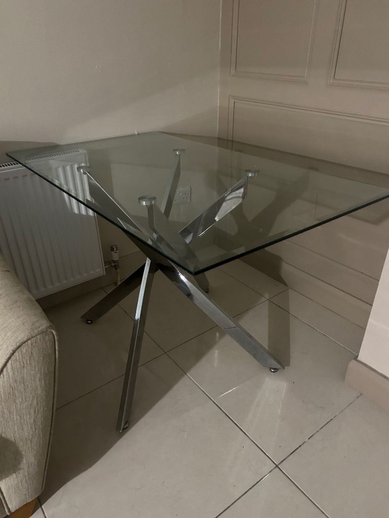 Dining room table and chairs