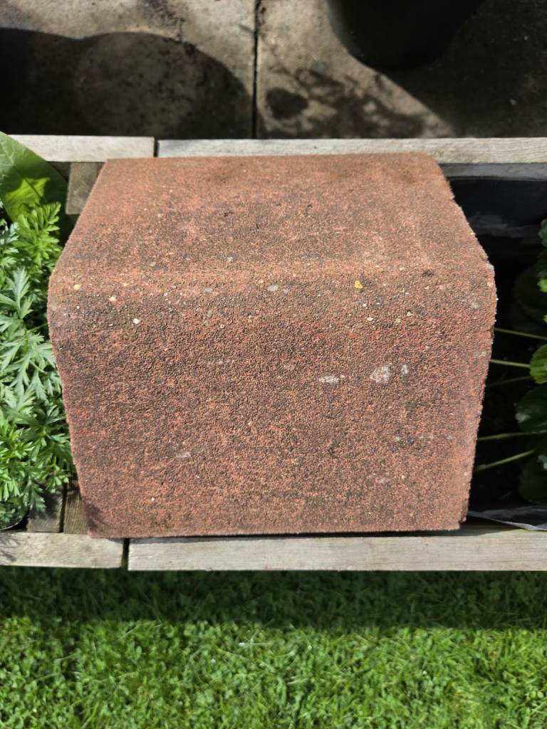 Assorted rustic red  roof tiles