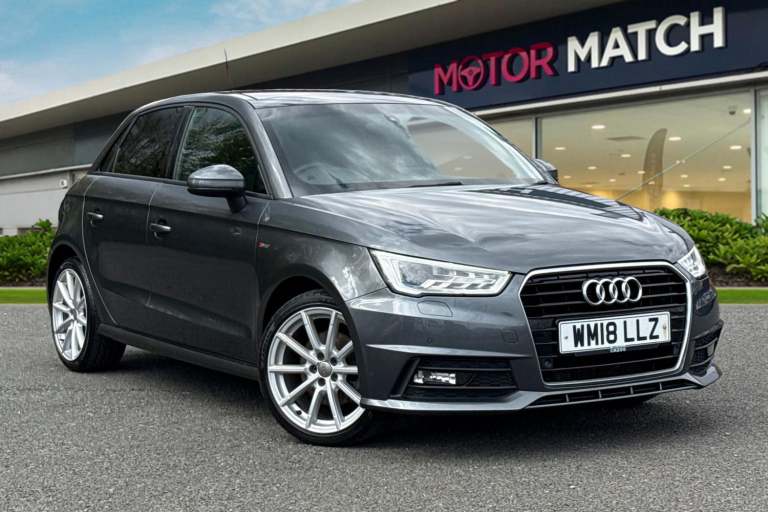 2018 Audi A1 1.4 TFSI S line Sportback Euro 6 (s/s) 5dr (Nav) Hatchback PETROL Manual