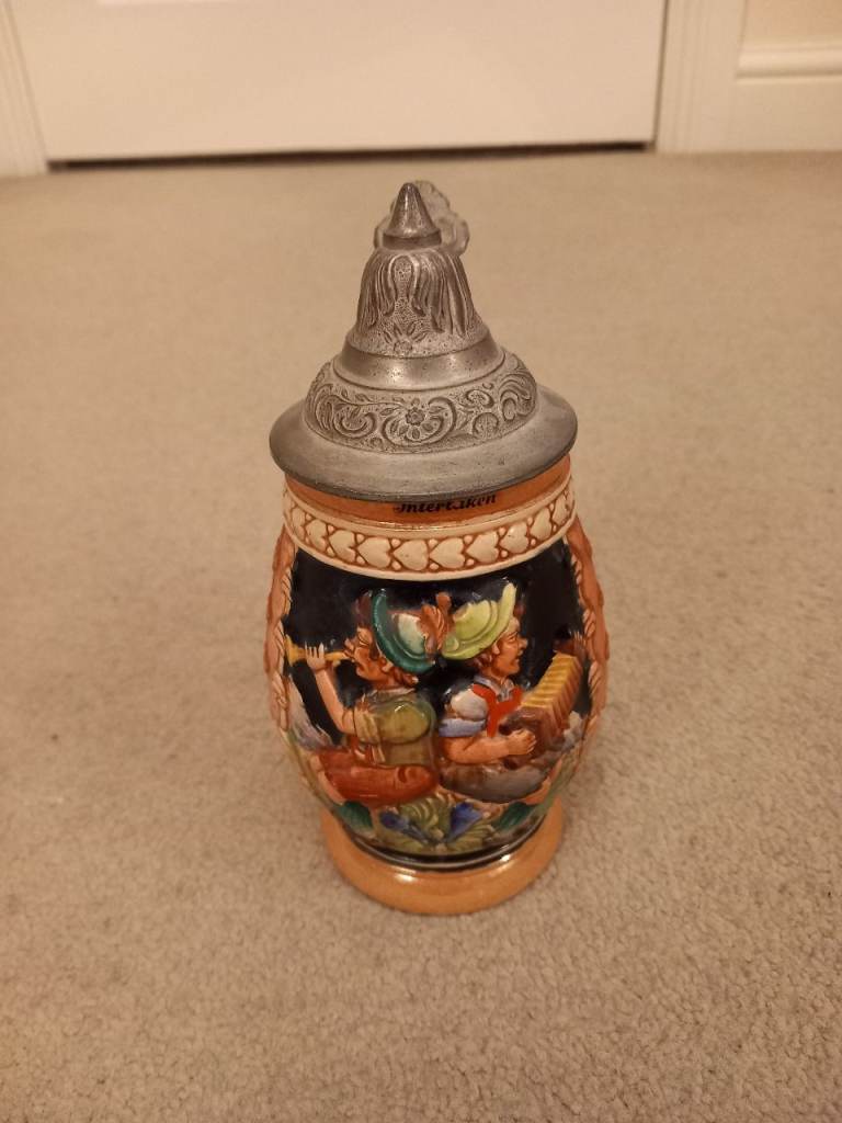 Traditional beer stein