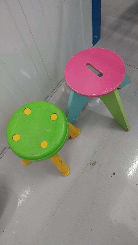 Kids children's stools toddlers play learn fun junior activity time out child party house home