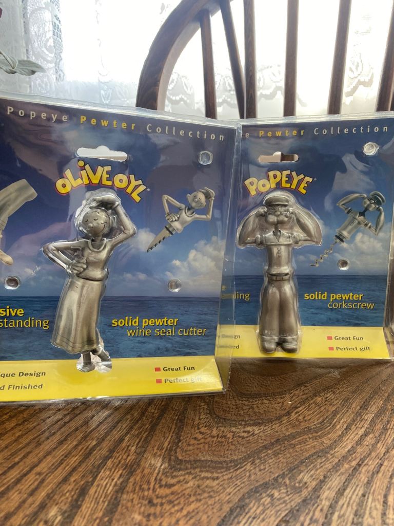 Popeye Pewter collection