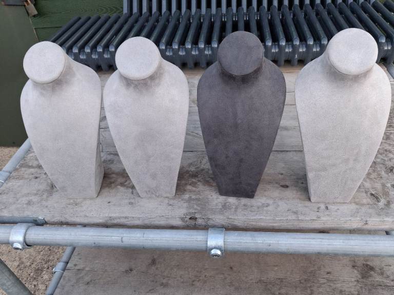 JEWELLERY DISPLAY MANNEQUIN STANDS QUALITY EXPENSIVE ONES PERFECT COLLECTION ONLY SUTTON COLDFIELD 