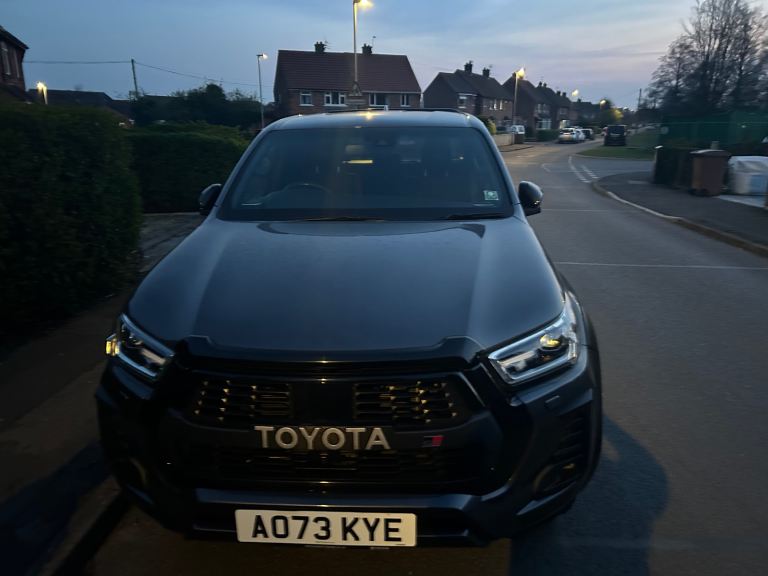 TOYOTA HILUX GR SPORT 73 plate 