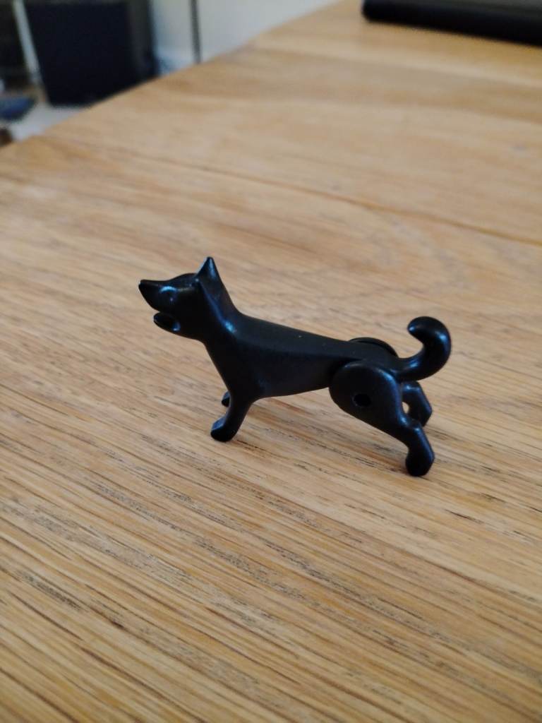 Playpeople Vintage 1970s Dog made by Playmobil 