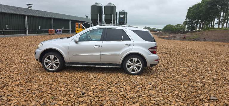 Mercedes-Benz ML-Class Silver SUV – Good Condition