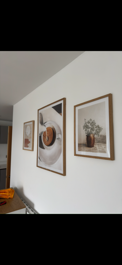 3 Framed posters